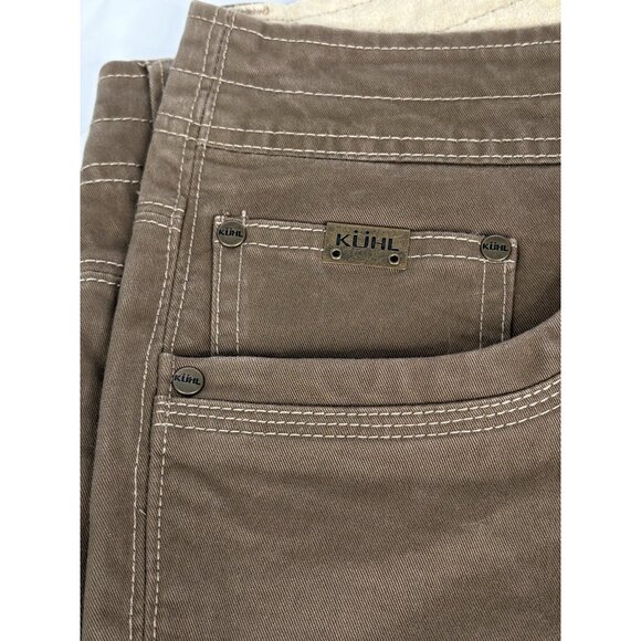 Kuhl Rebel Pants Men’s 31x30 Dark Khaki Klassik Stretch Outdoor - Picture 5 of 13